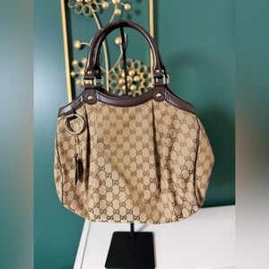 Gucci Brown GG Sukey